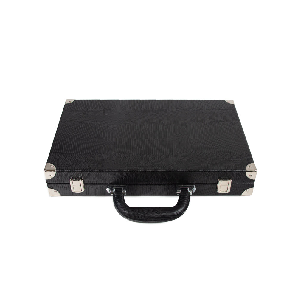 Brouk & Co Giftware Bradley Backgammon Set Black