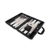 Brouk & Co Giftware Bradley Backgammon Set Black