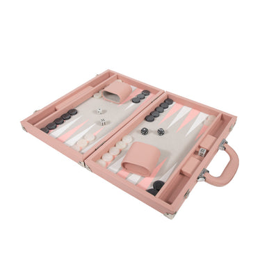 Brouk & Co Giftware Bradley Backgammon Set Pink