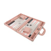 Brouk & Co Giftware Bradley Backgammon Set Pink