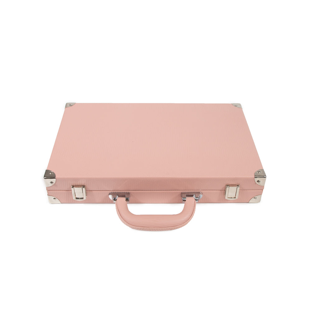 Brouk & Co Giftware Bradley Backgammon Set Pink