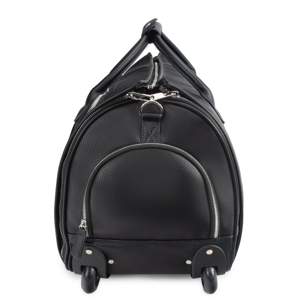 Brouk & Co Giftware Brett 2-in-1 Garment & Duffel Roller Bag Black