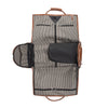 Brouk & Co Giftware Brett 2-in-1 Garment & Duffel Roller Bag Chestnut