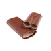 Brouk & Co Giftware Brown Lizard Double Cigar Holder (Genuine Leather)