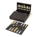 Brouk & Co Giftware Bryson Backgammon and Chess Set Assorted Colors