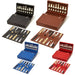 Brouk & Co Giftware Bryson Backgammon and Chess Set Assorted Colors