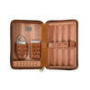 Brouk & Co Giftware Cain Croco Cigar Travel Case (Brown)