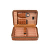 Brouk & Co Giftware Cain Croco Cigar Travel Case (Brown)