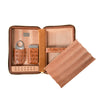 Brouk & Co Giftware Cain Croco Cigar Travel Case (Brown)