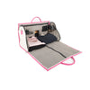Brouk & Co Giftware Capri 2-N-1 Garment & Duffel Bag Fuchsia/Co