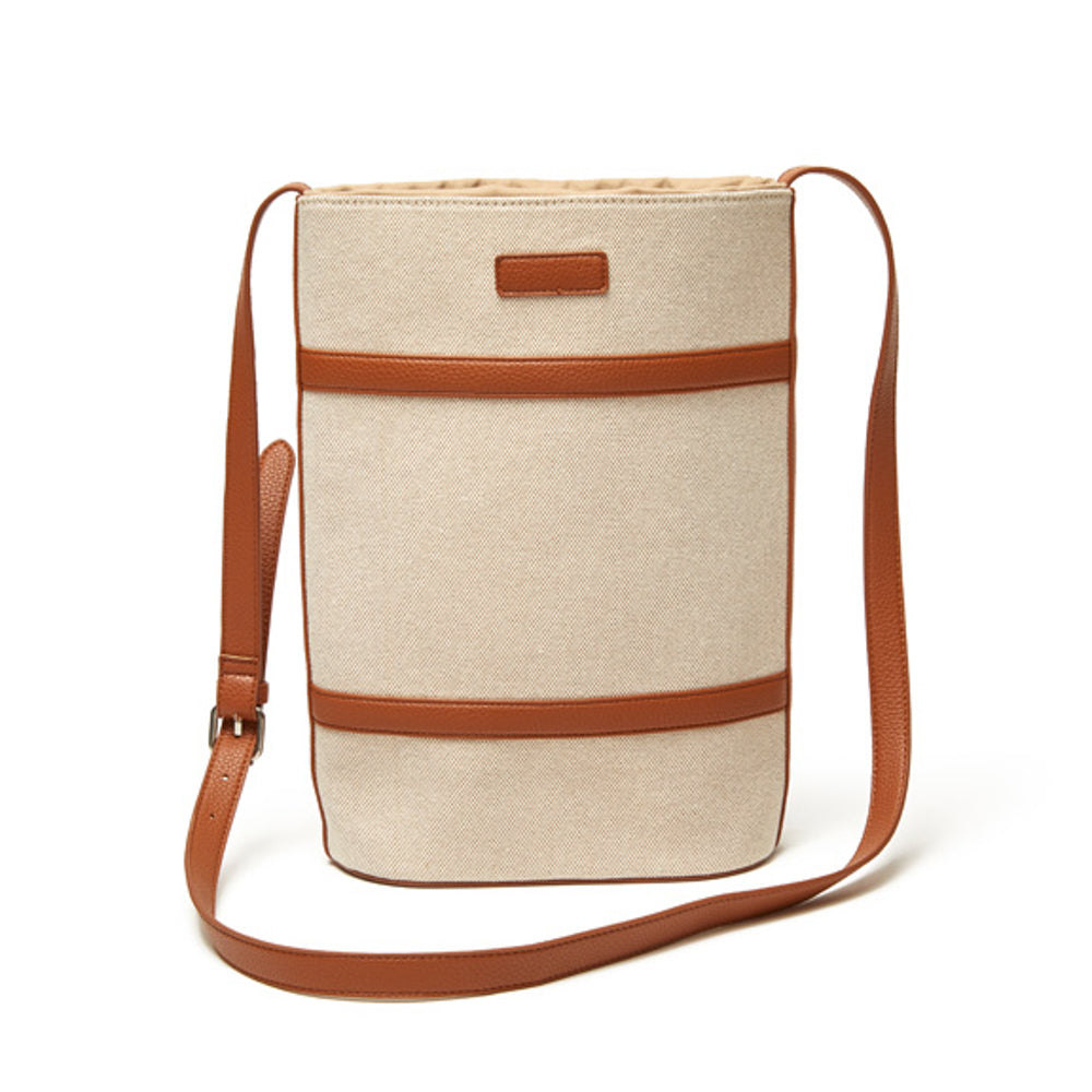 Brouk & Co Giftware Brown Capri Double Wine Bag