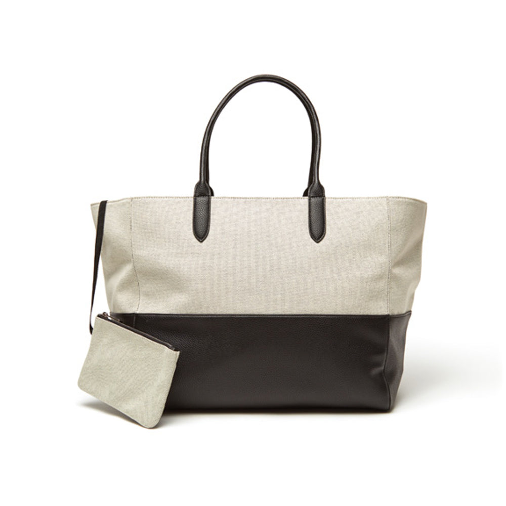 Brouk & Co Giftware Capri Tote Bag With Pouch Black/Co