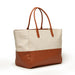 Brouk & Co Giftware Capri Tote Bag With Pouch Brown/Co