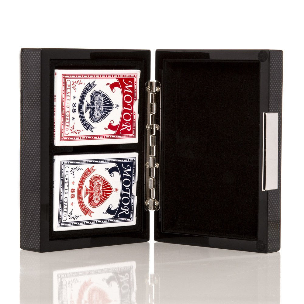Brouk & Co Giftware Carbon Fiber Series - Poker Box Set