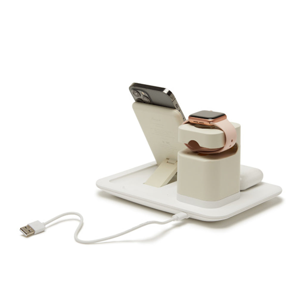 Brouk & Co Giftware Casper 3-in-1 Wireless Charge Station
