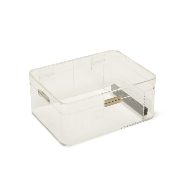 Brouk & Co Giftware Cole Acrylic Cigar Box Clear