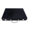 Brouk & Co Giftware Croc Laser Engraved Backgammon Black