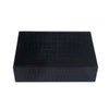Brouk & Co Giftware Croc Laser Engraved Card Set Black