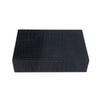Brouk & Co Giftware Croc Laser Engraved Domino Set Black