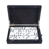 Brouk & Co Giftware Croc Laser Engraved Domino Set Black