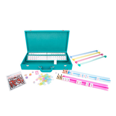 Brouk & Co Giftware Ellen Mahjong Set Teal