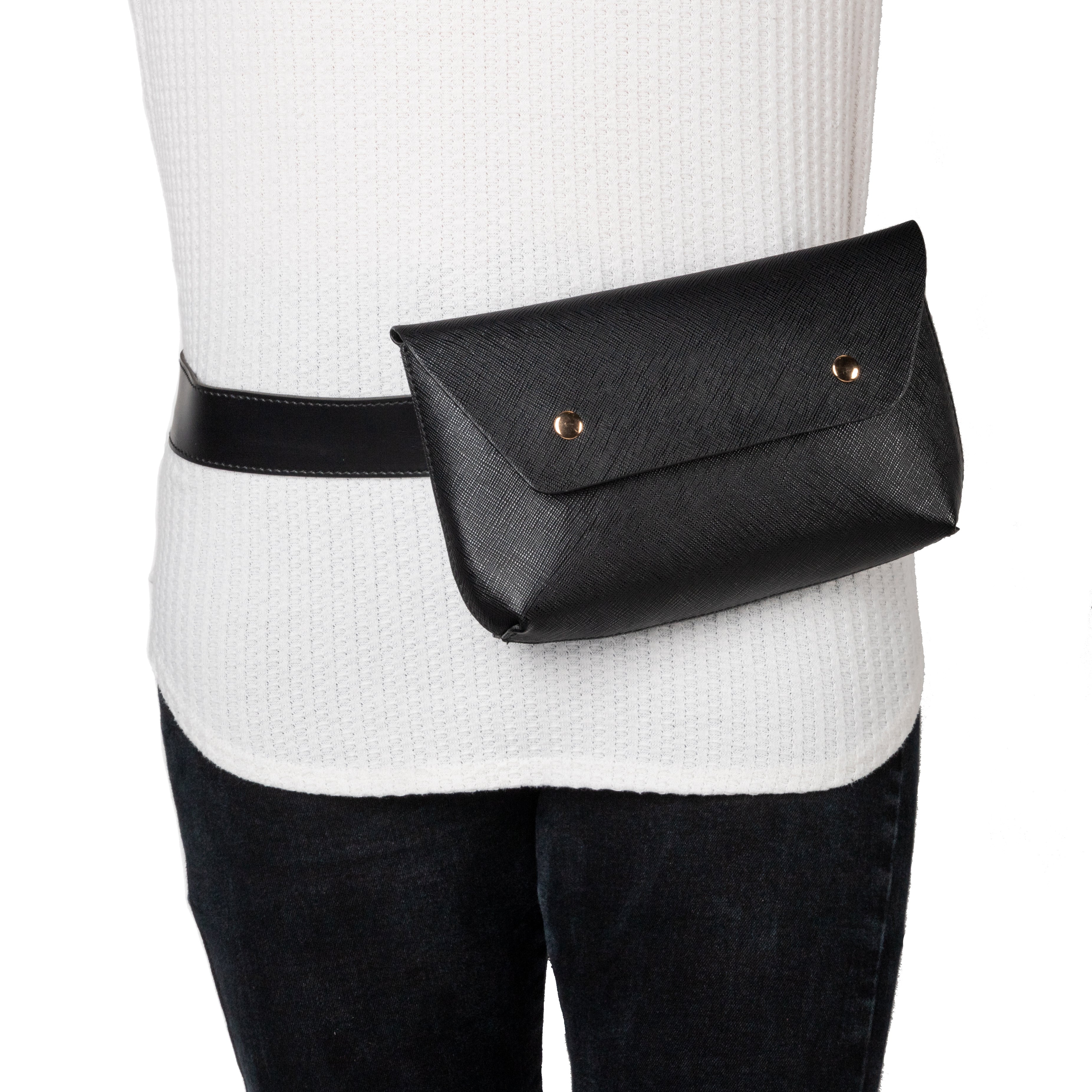Brouk & Co Giftware Emma Belt Bag w/Snap Closer