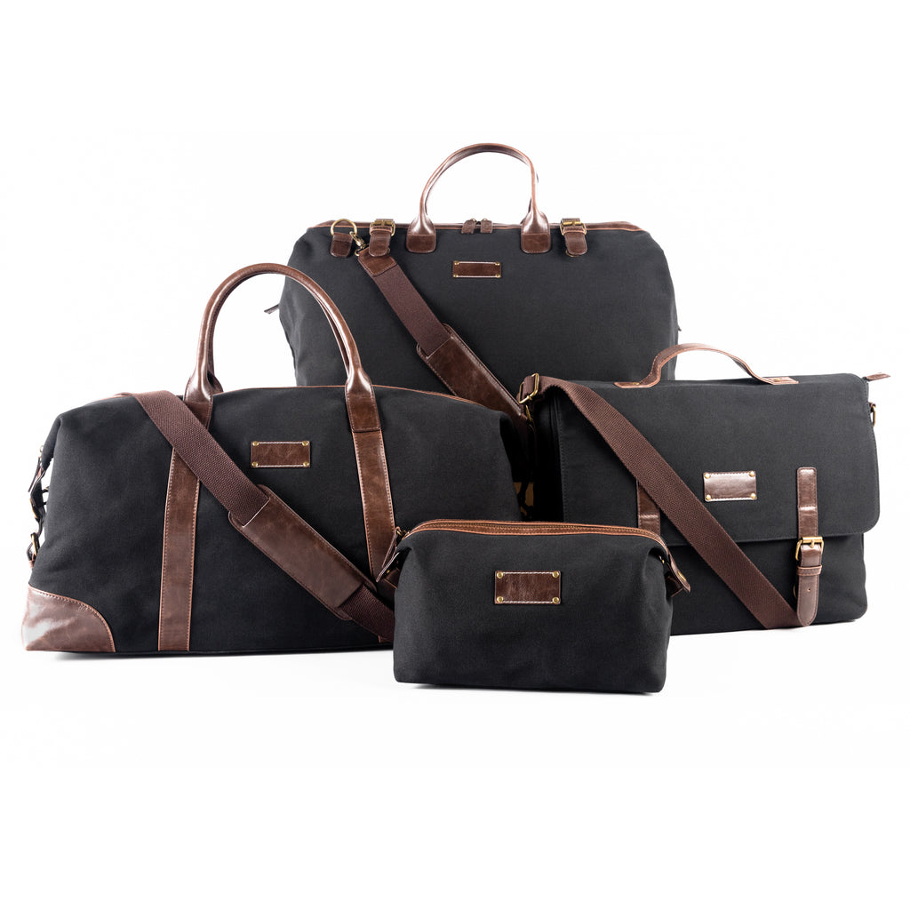 Brouk & Co Giftware Ethan Weekender Bag (Black)