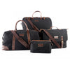 Brouk & Co Giftware Ethan Weekender Bag (Black)