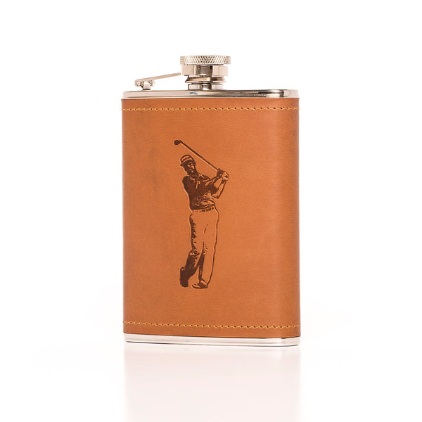 Brouk & Co Giftware Golfer Flask