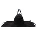 Brouk & Co Giftware Harrison 2 Piece Duffel & Garment Bag Black