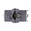 Brouk & Co Giftware Harrison 2 Piece Duffel & Garment Bag Grey