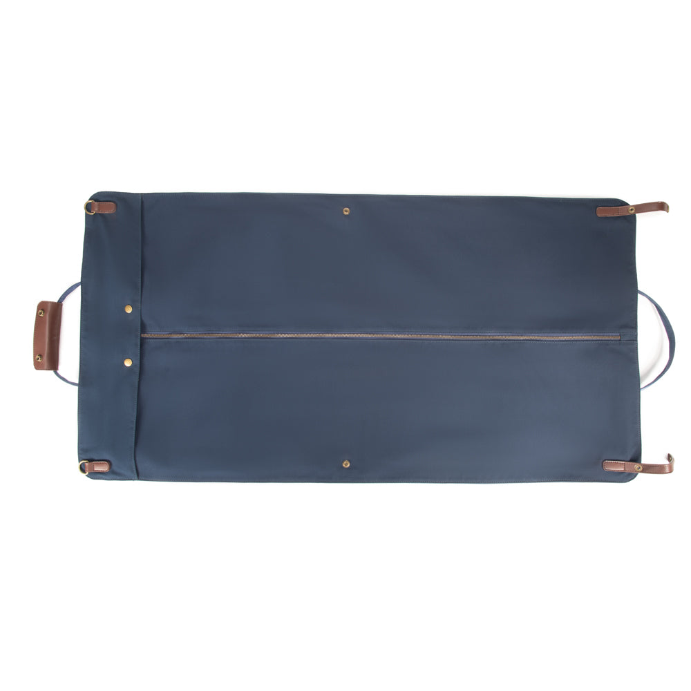 Brouk & Co Giftware Harrison 2 Piece Duffel & Garment Bag Navy