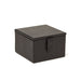 Brouk & Co Giftware Jodi 2 Tray Small Jewelry Box Black