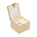 Brouk & Co Giftware Jodi 2 Tray Small Jewelry Box Gold