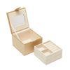Brouk & Co Giftware Jodi 2 Tray Small Jewelry Box Gold