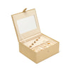 Brouk & Co Giftware Gold Jodi 3 Tray Large Jewelry Box