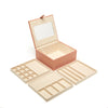 Brouk & Co Giftware Jodi 3 Tray Large Jewelry Box