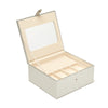 Brouk & Co Giftware Silver Jodi 3 Tray Large Jewelry Box