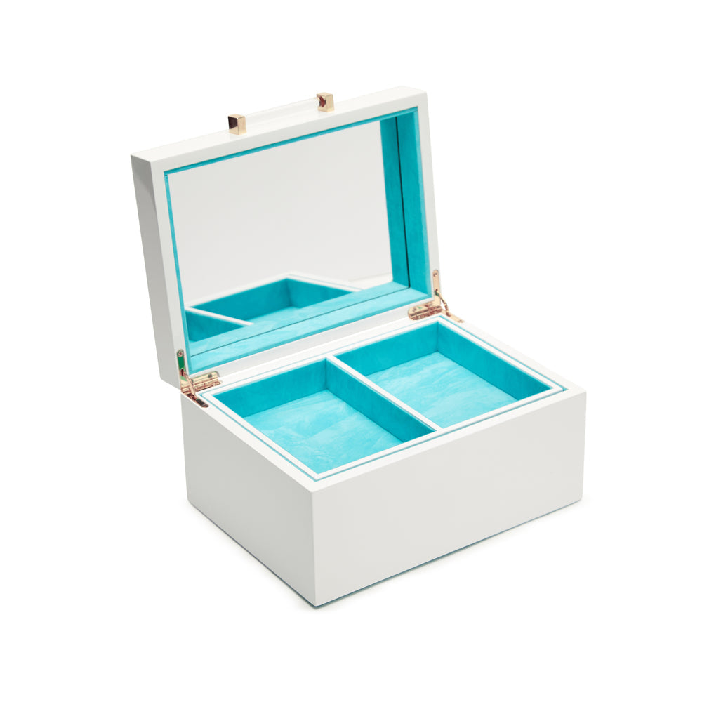 Brouk & Co Giftware White Kendall Small Jewelry Box Assorted