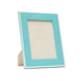 Brouk & Co Giftware Laurel Picture Frame Baby Blue/White 5 x 7