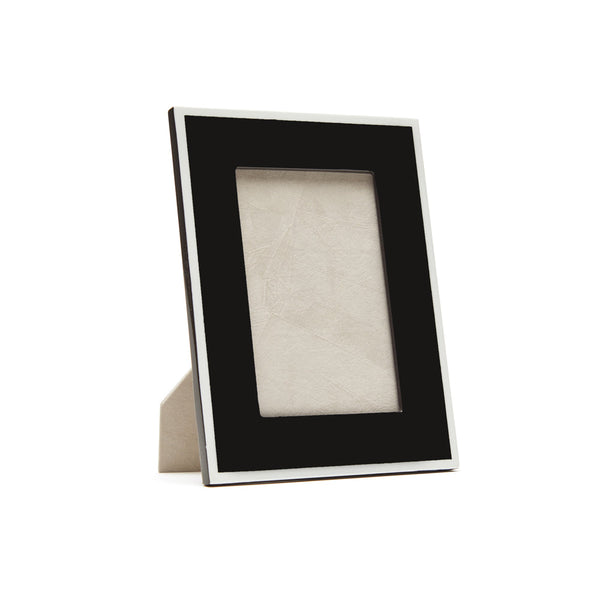 Brouk & Co Giftware Laurel Picture Frame Black/White 4 x 6
