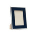 Brouk & Co Giftware Laurel Picture Frame Navy/White 4 x 6