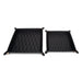 Brouk & Co Giftware Leah 2-Piece Quilted Throw All Black