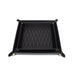 Brouk & Co Giftware Leah 2-Piece Quilted Throw All Black