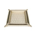 Brouk & Co Giftware Leah 2-Piece Quilted Throw All Gold