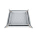 Brouk & Co Giftware Leah 2-Piece Quilted Throw All Light Grey