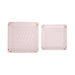 Brouk & Co Giftware Leah 2-Piece Quilted Throw All Pale Pink