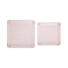 Brouk & Co Giftware Leah 2-Piece Quilted Throw All Pale Pink