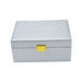 Brouk & Co Giftware Leah 2 Tier Jewelry Box Silver