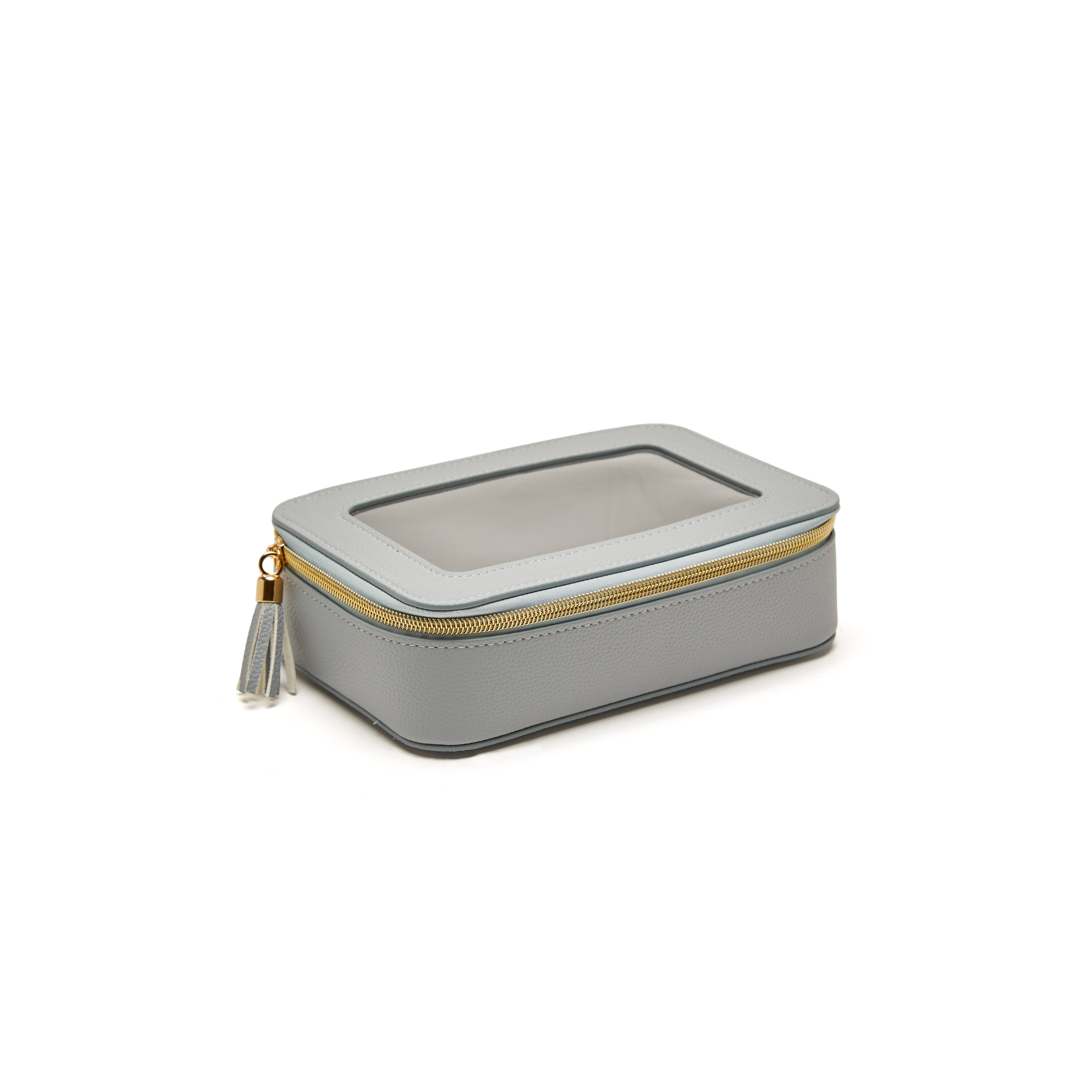 Brouk & Co Giftware Leah 3pc Cosmetic Case Light Grey